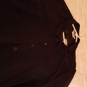 Dress with matching jacket. Polyester crepe fabric